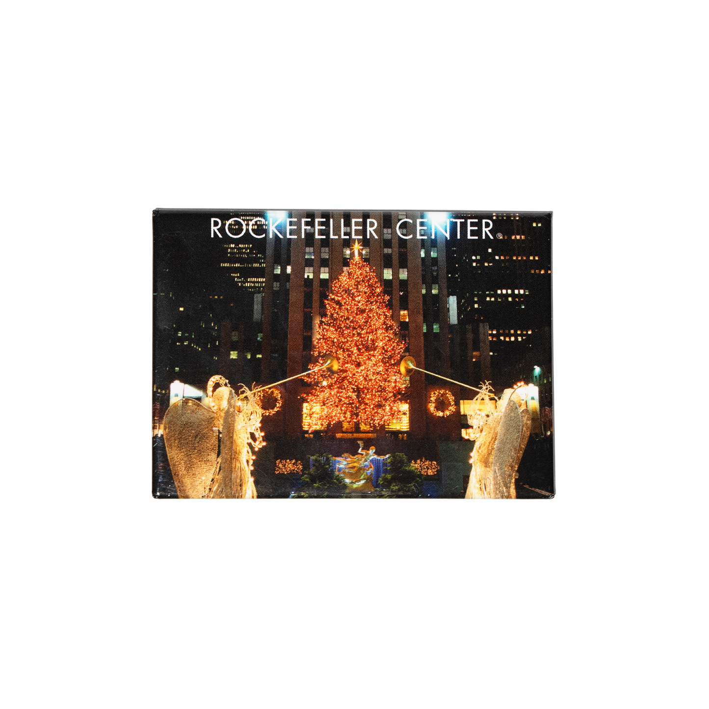 Rockefeller Center Christmas Tree Holiday Magnet