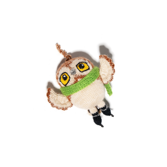 Crochet Roxy the Owl Christmas Ornament