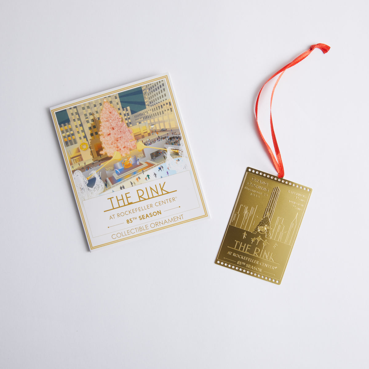 85th Season of the Rink at Rockefeller Center Commemorative Ornament