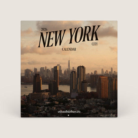 Ethan Barber 2026 New York City Calendar
