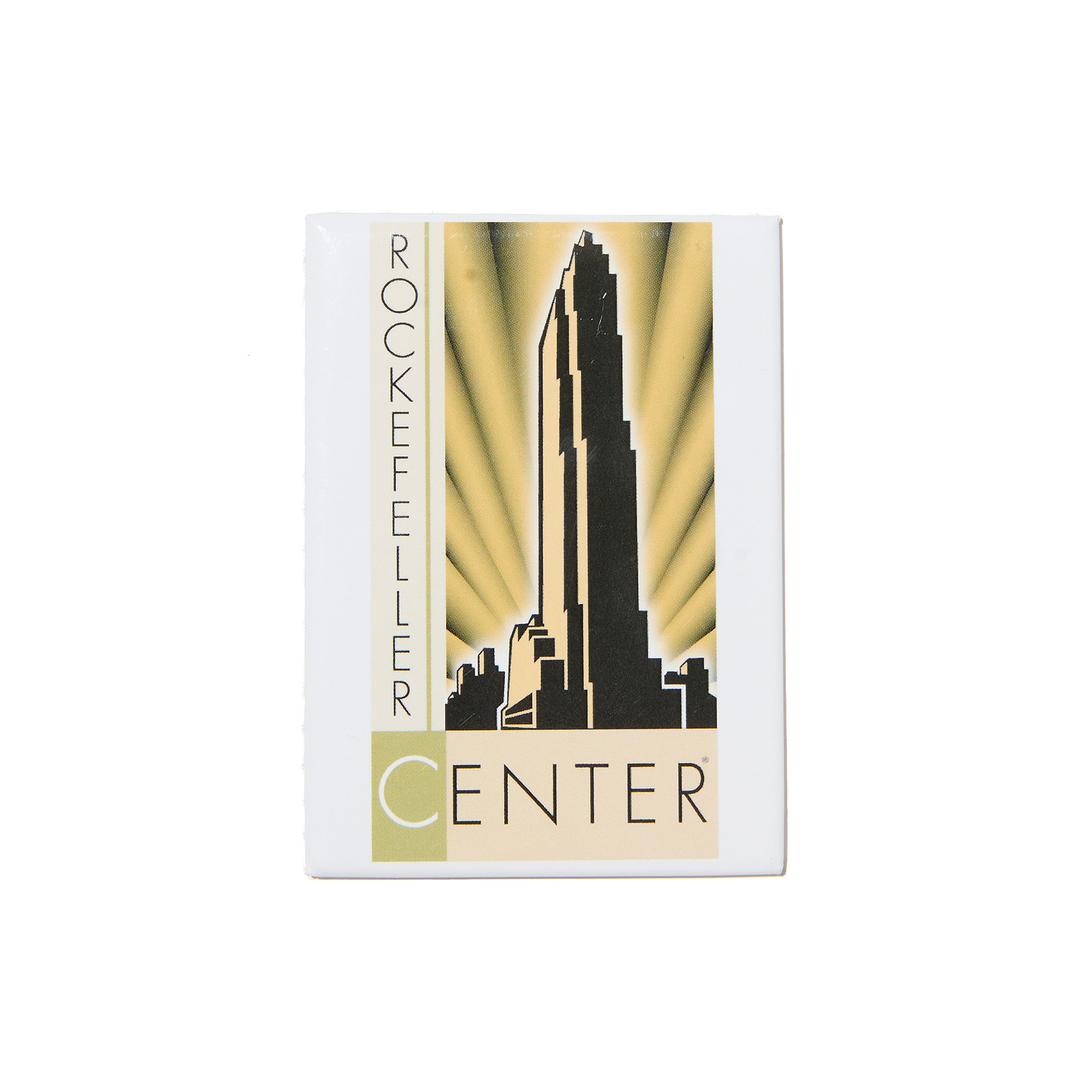 Art Deco Rock Center Magnet