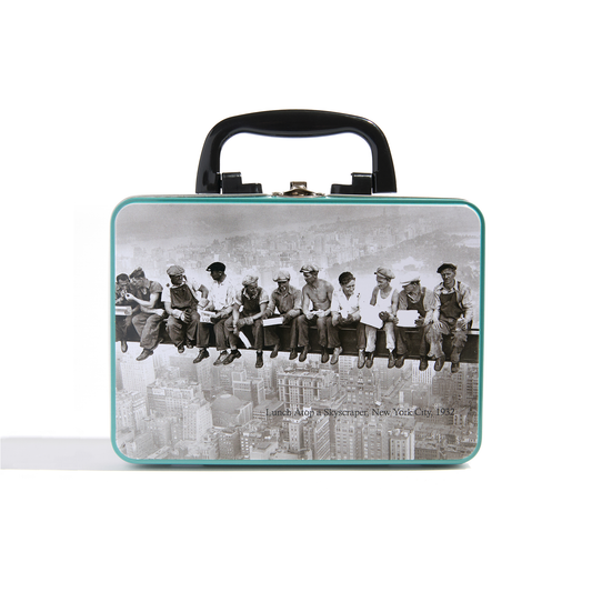 Men on a Beam Metal Lunchbox