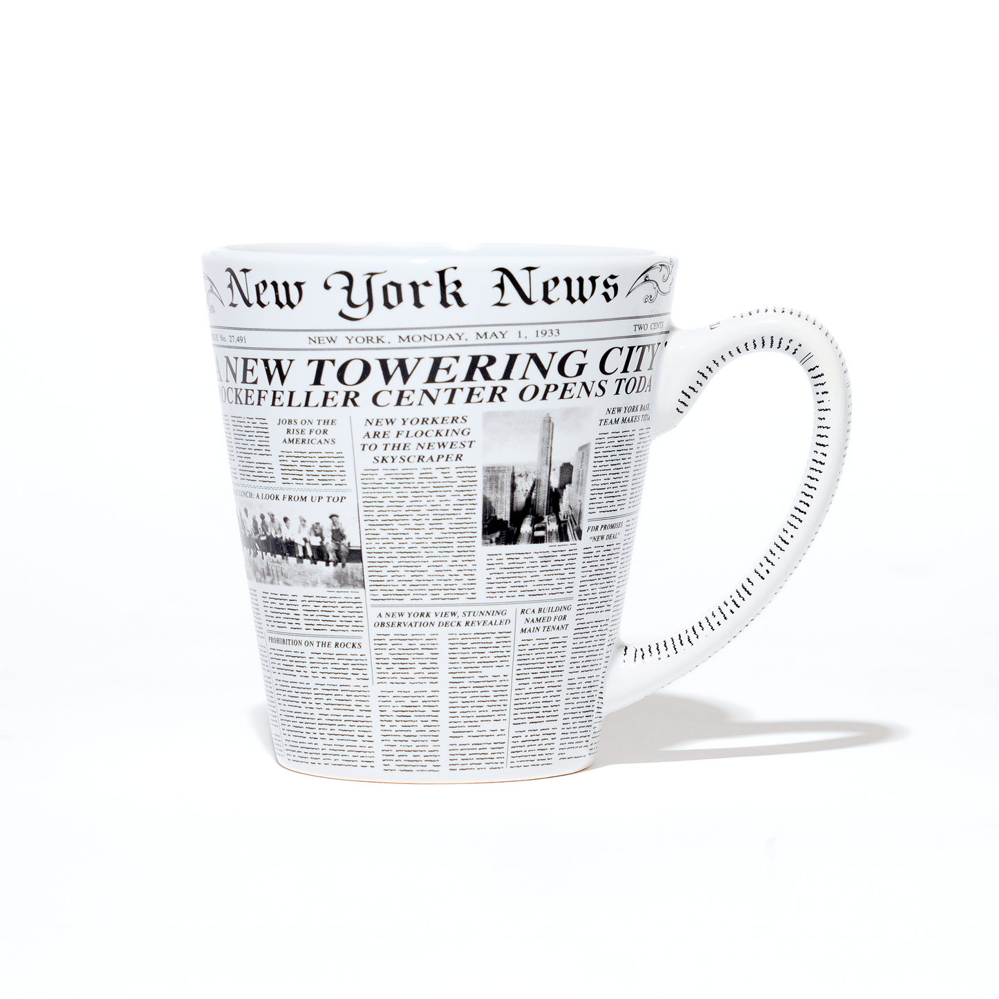 New York Newsprint Mug