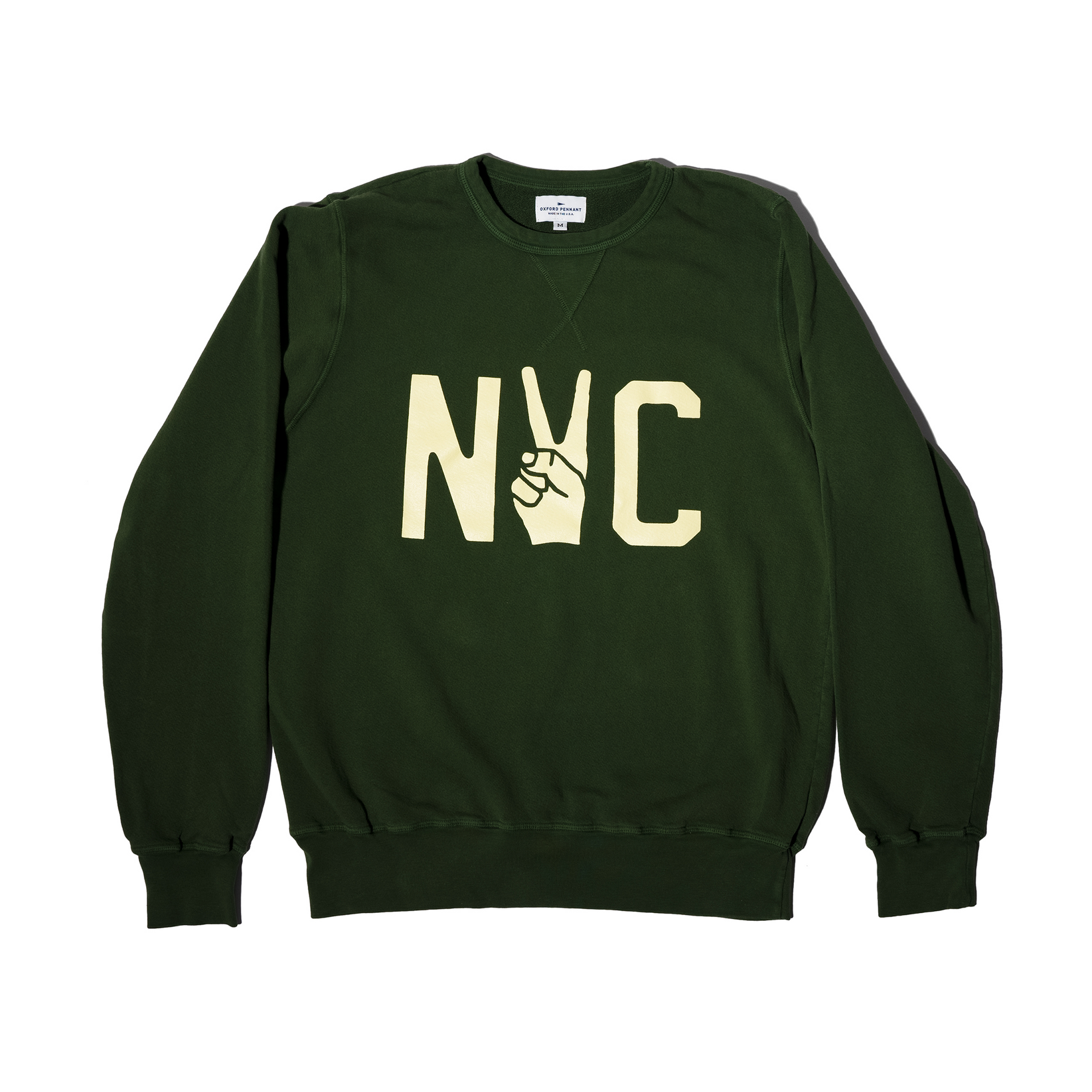 Oxford Pennant NYC Sweatshirt – Top of the Rock Shop