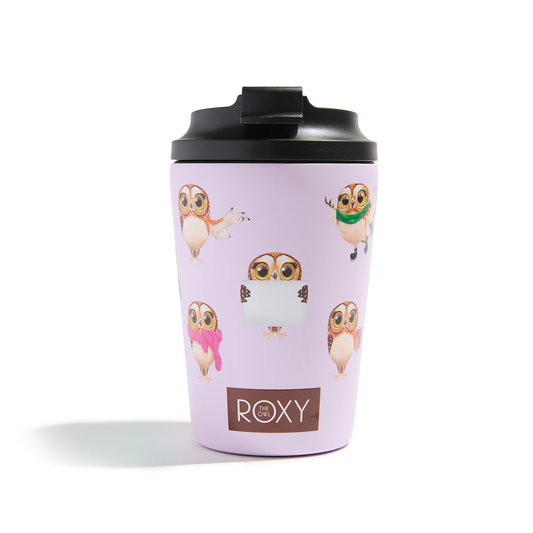 Pink Roxy Travel Mug
