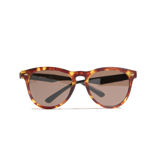 Skylift Round Tortoise Sunglasses
