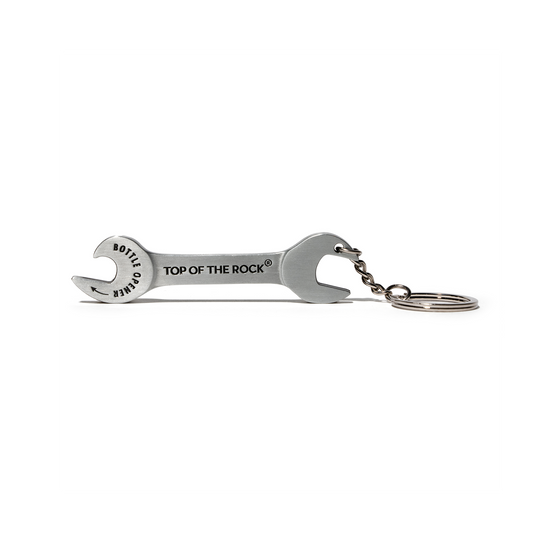 Top of The Rock Wrench Keychain