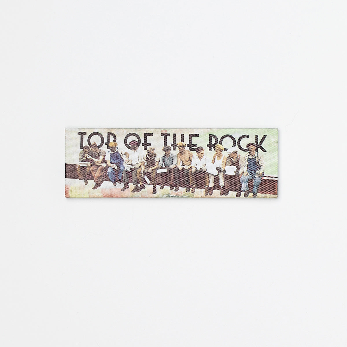 Men on a Beam Canvas Magnet