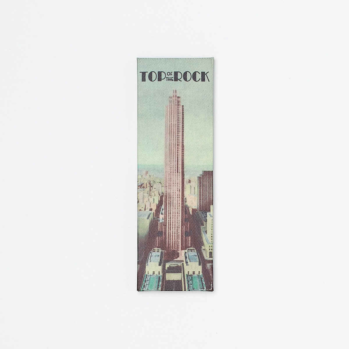 30 Rockefeller Plaza Canvas Magnet
